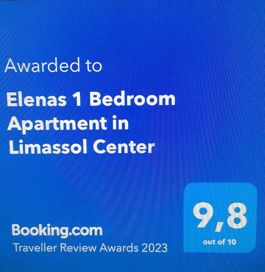 Elenas 1 Bedroom Apartment In Limassol Center Eksteriør bilde